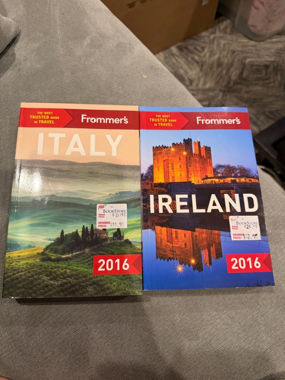 Frommer's Italy & Frommer's Ireland 2016 Travel Guides - NEW